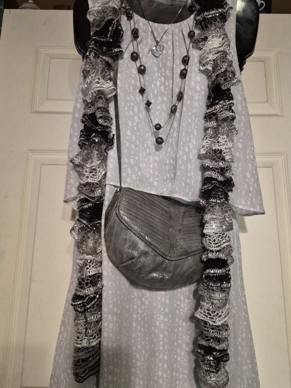 Isles 7001 Snakeskin Bag Curated Outfit